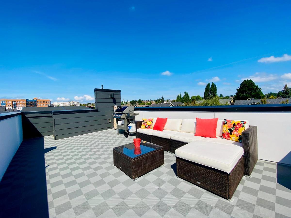 Modern Ballard Townhouse - 92 Walkscore & Rooftop! Seattle Exteriér fotografie
